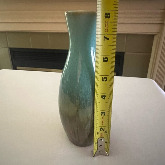 Blue and Brown Glaze Pottery Vase - Picture 9 of 14